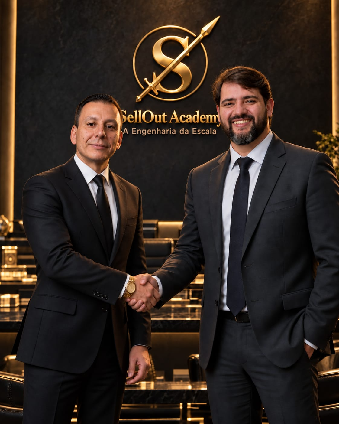 Alexandre Cardozo e Dr. Breno Cardoso, sócios da SellOut Academy Black